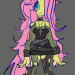 pekodayz:mlp anthro thing I made for twt but u know what’s going on there… goth