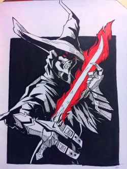 crimson-valkyrie: Keeper of the old lords  Looks like Chakan&hellip; the forever man from sega Genesis&hellip;.