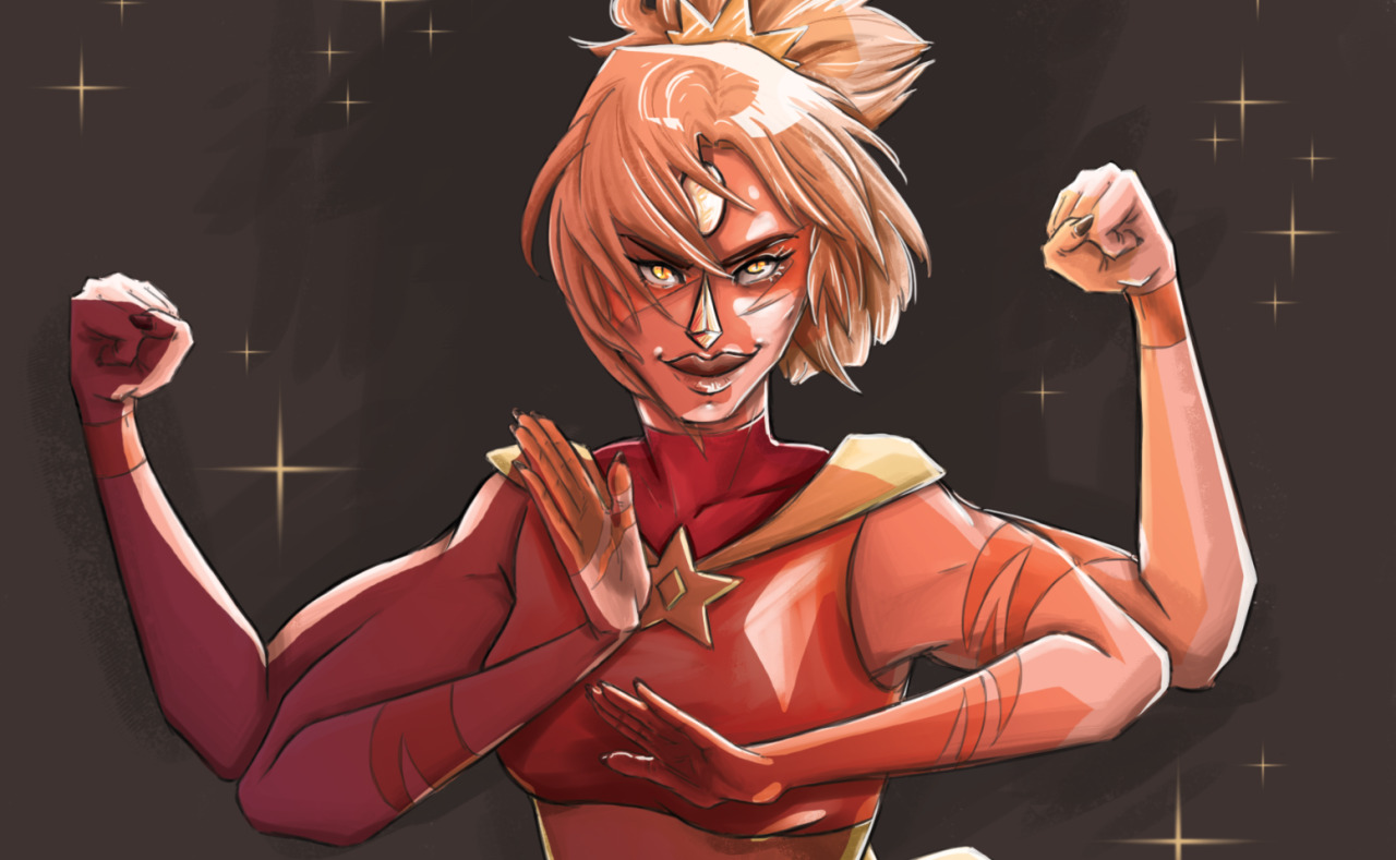 feather-weight-spark:  Im trying to kick this artblock with fanart haha, this is