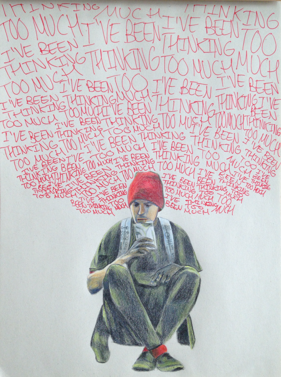mildanxiety-atthedisco:  I’ve been thinking too much. Help me.This took MANY HOURS