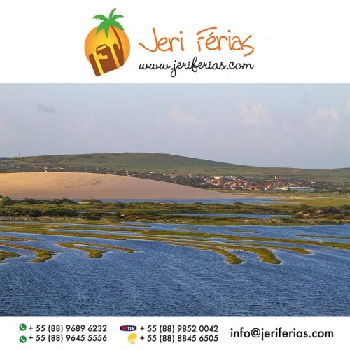 As lagoas em meio às dunas estão enchendo e deixando Jeri ainda mais encantadora.agram http://ift.tt