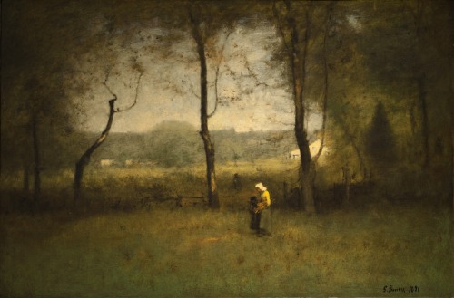 George Inness (1825–1894, United States)Forests and gladesInness was an American landscape painter, 