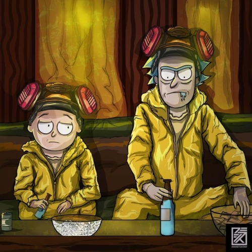 Heisenberg Chronicles — Rick and Morty Bitch by Ranielli Alves in