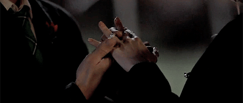 sweetycaramel:Don’t look at my tie. Look at my eyes, and listen to my heart. Marry me, and I will lo