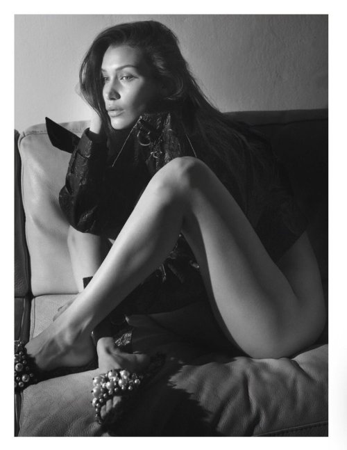 Porn Pics dailybellahadid:  Bella Hadid for Vogue Paris