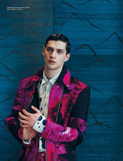 Matthew Bell in “Matthew 2.0” Photograpy by Cecilie Harris, Styling by Chad Burton for Boys by Girls