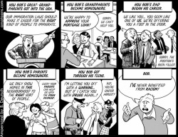 sapphiredoves:  I googled “White privilege” cartoons and I was not disappointed