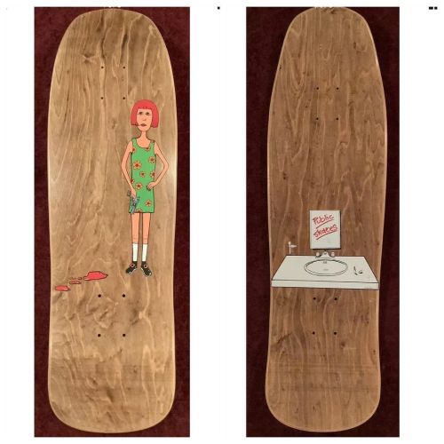 Public Skateboards Team Deck 1992.Art ? Sold 2/6/2021. $250.00. (1 Bid) ——————————————— #SK8Chedda