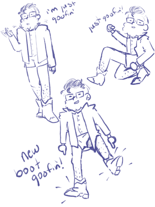 Just new boot goofin!