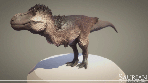 paleofeathers:saurian-game:Fresh animations for our newly released Tyrannosaurus.  We are all extrem