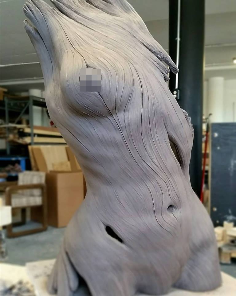 crossconnectmag:   Ceramic Sculptures That Look Like Wood by Christopher David White 