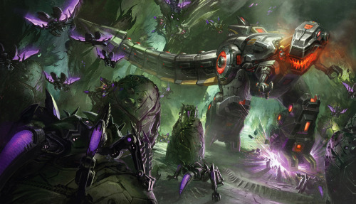 youcannotpartywithyourpantsup:  Transformers: Fall of Cybertron art 