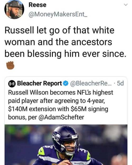 Man if that ain&rsquo;t the truth. That&rsquo;s some real black girl magic for you. #russell