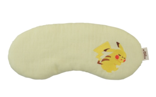 Pokemon “Lie down” collection, released June 2021   Embroidered eye mask– 2,200 yenYamper nap 