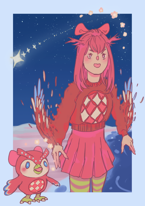 Celeste☆__________I dont play animal crossing but my so suggested this for sixfanarts, it was super 