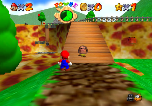 humming-the-bassline:  this weekend i learned how to texture hack sm64 