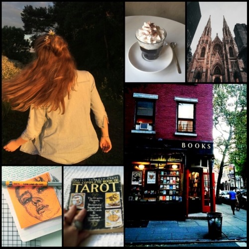 Clary Fray moodboard