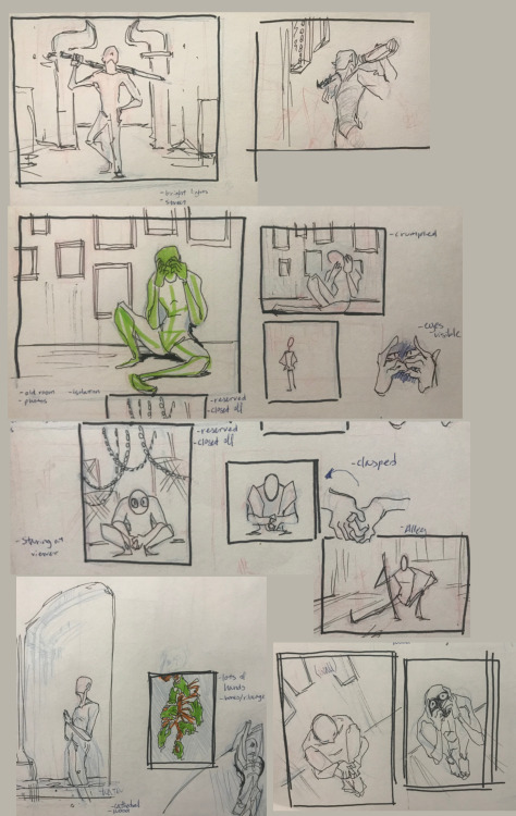 collection of sketches and thumbnails from last semester’s figure drawing class, around october.I’ve