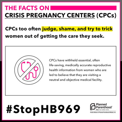 prochoice-or-gtfo: floridaplannedparenthood: When a woman has decided to seek birth control or discu