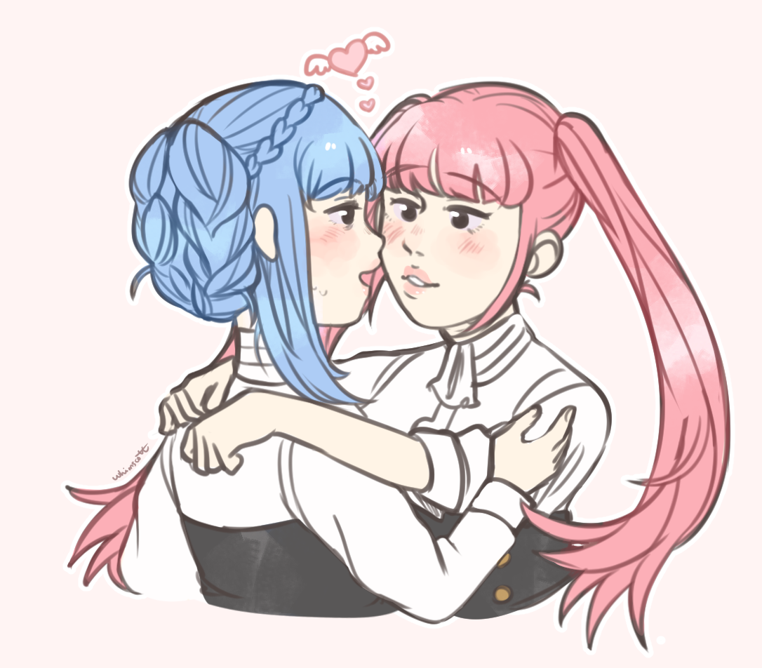 whimscott:  cotton candy girlfriends