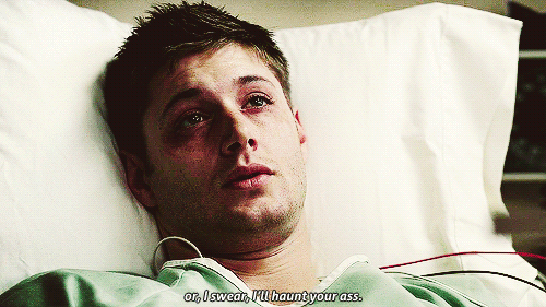 oli-poli:  tiechesters:  #and then years later #when dean’s deal happens and he’s