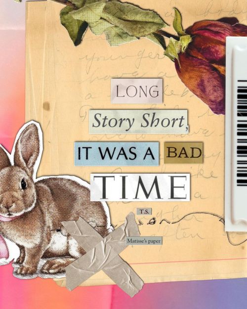 Long story short, it was the wrong guy #longstoryshort #evermore #taylorswift #collage #collageart #
