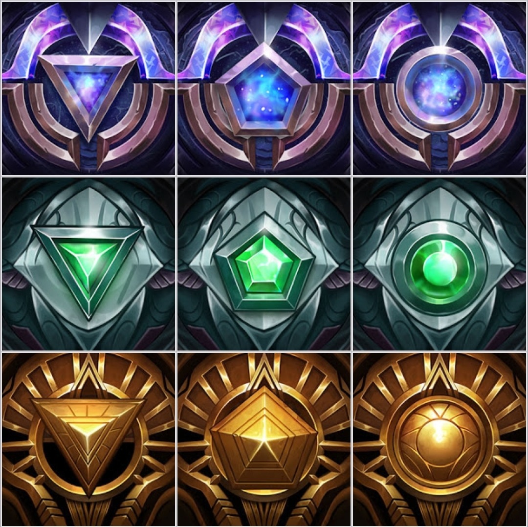 League of Legends, Rank Icon