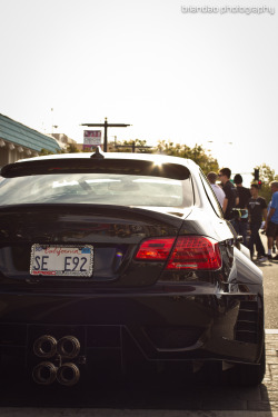 briandao:  Speed Element’s E92 taken by