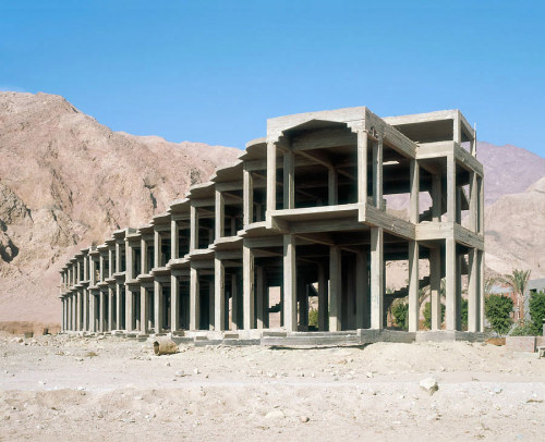 ryanpanos:  Sinai Hotels | Stefanie Zoche Unfinished hotel resorts in Sinai, Egypt 2002-05 