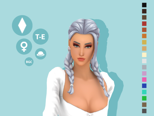 Twyla Hairstyle(named after Twyla from Schitt’s Creek ofc!)Maxis Match HairstyleAvailable for Teens-