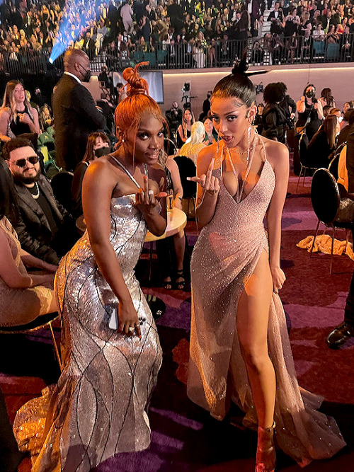 dojasource:DOJA CAT AND DOECHII64th Annual Grammy Awards 