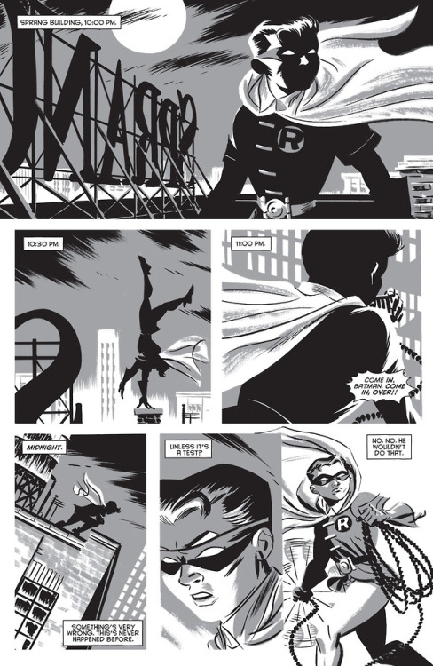sirianhewig:  Batman: Black and White #01 - Don’t Know Where, Don’t Know When (2013)