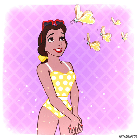 likeadisneysir:  Disney Women Icons ☀ Summer Time  