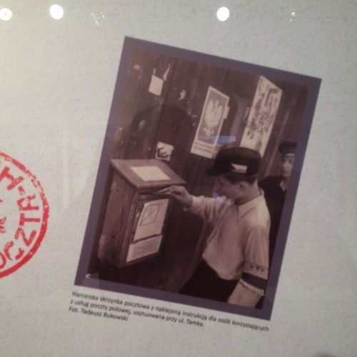 historia-polski:On the 70th anniversary of the Warsaw Uprising, Muzeum Poczty i Telekomunikacji (Pos