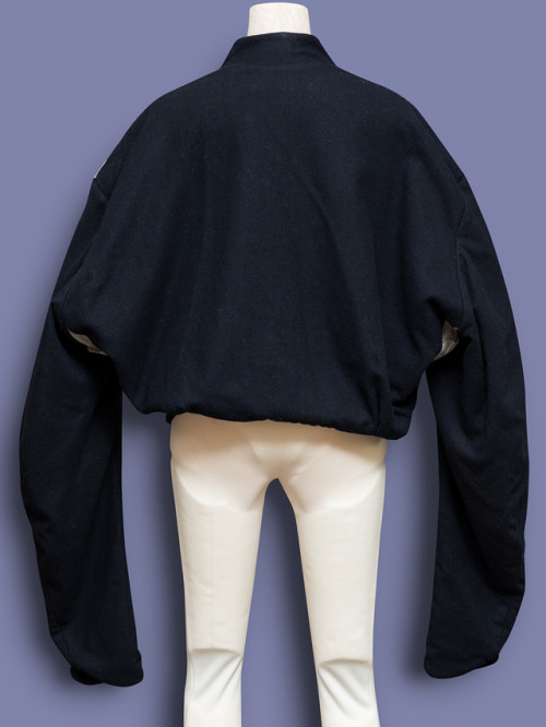 Christopher Nemeth extra long sleeve jacket, 1980s or 1990s.