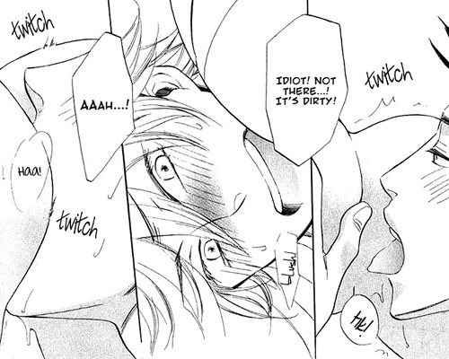 Edi's reading yaoi
