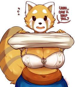 queenchikkibug:quick sketch of that one red panda yes~ and in return I can help you~ &gt;|D’‘‘‘