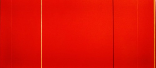  Vir Heroicus Sublimus (1951) - Barnett Newman“A painting by Newman is an angel. It announces 