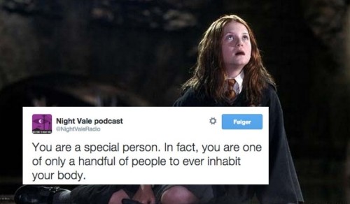 queerwalker:  Harry Potter   Welcome to Night Vale twitter postsi’m sorry…