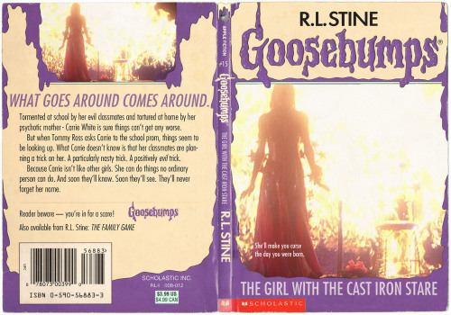 unexplained-events:  Classic Horror Films Meet R.L. StineTaken from the Tumblr ifitwerestine. They take classic/modern day horror movies and shows and give them the R.L. Stine treatment. A wonderful blog to go check out. These are some of our favorite