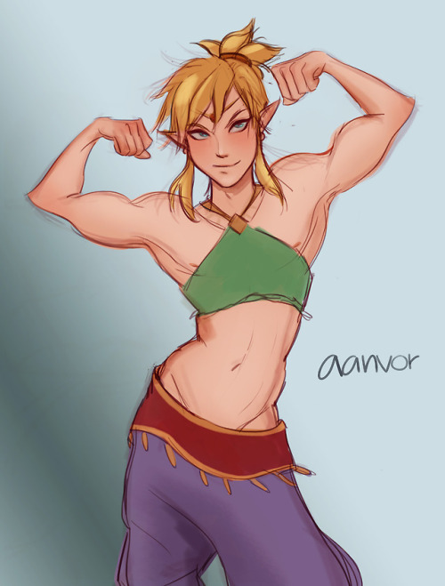 I’m so not over Gerudo Link