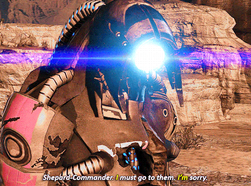 bio-ware:Before it sacrificed itself, Legion referred to itself as “I” instead of&n