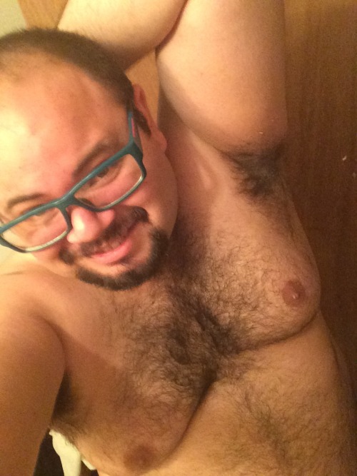 chefjohnnybear: I going to keep updating my tumblr with pics of me. I love how my chest look
