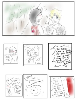 nasigorengpaketeri:  quick lil doujin of ….Borusara or Mitsusara, take it whatever you want. And a bit of Sasusaku if you squint real hard and say hi to attack on sasuke