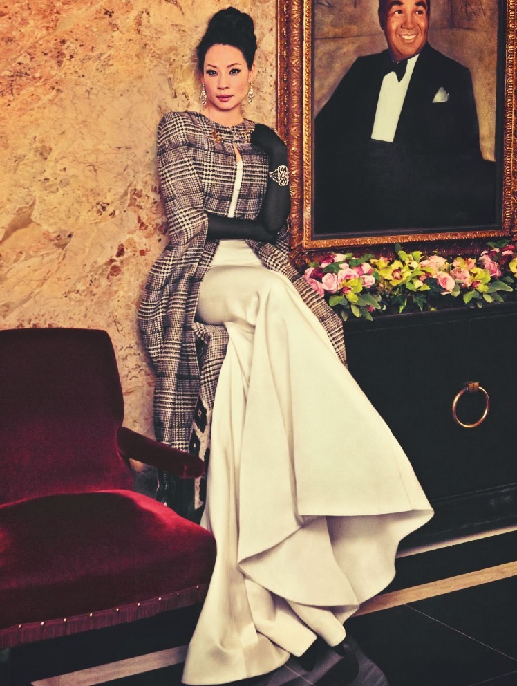 ohmyasian:  2854. Lucy Liu in Watch Magazine’s October 2013 issue. Beautiful and