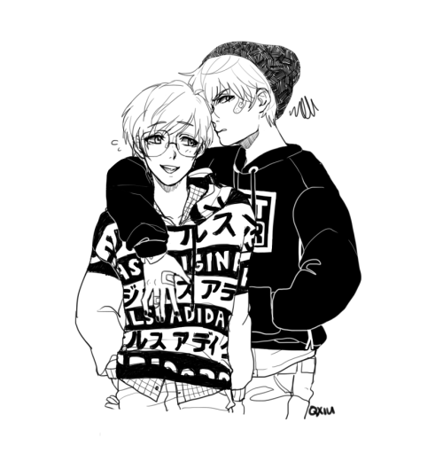 qxiu:  yukitos fashion sense is weird and so is my anatomy