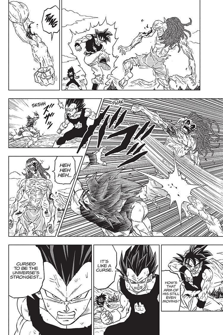 CHAPTER 93 - GOKU AND VEGETA FIGHT SERIOUSLY AND THE WINNER WAS 