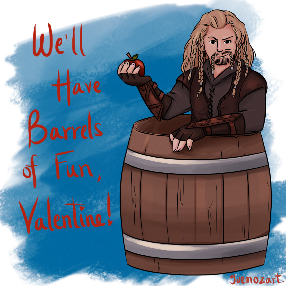 guemoza:  OH MY GOSH this is so late but I FINISHED ON TIME. Day two of Thorin’s