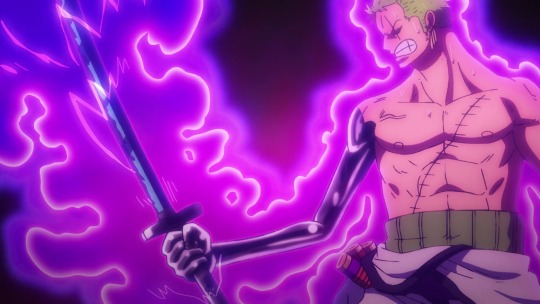 Toei Animation on X: ZORO ⚔️ ⚔️ 🔥 🔥 ENMA #OnePiece [Ep. 956