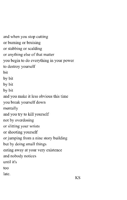 deathledbydestruction:  Stop now…Because I love you. Seriously, I am here for any